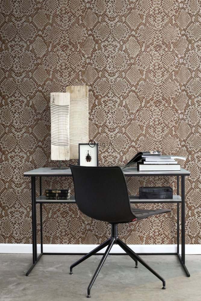Non-woven wall mural, snakeskin pattern 357243, 1 x 2, 79 m, Luxury Skins, Origin