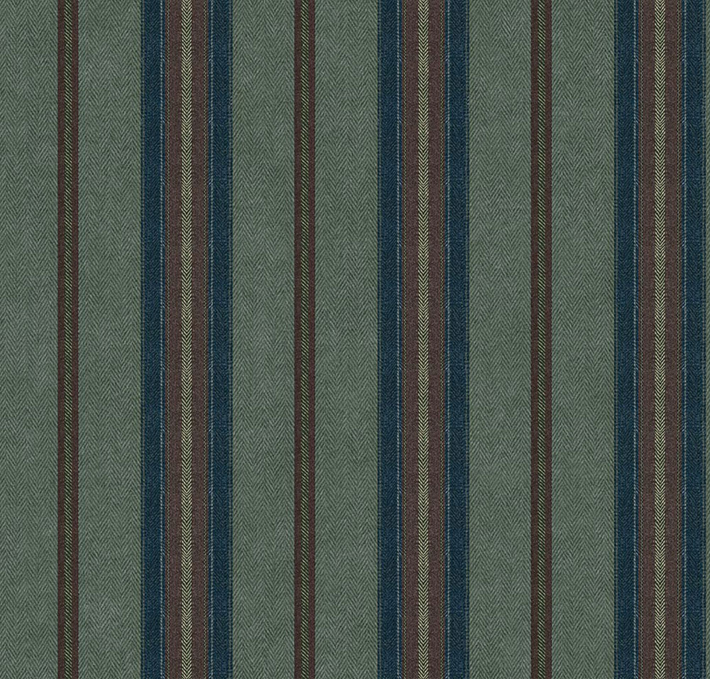Pitlochry Wallpaper, Gray-Green, Black, CA10301, Carl Robinson Edition 24: The Highlands