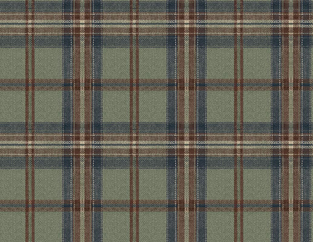 Berwick Wallpaper, Gray-Green, CA10701, Carl Robinson Edition 24: The Highlands