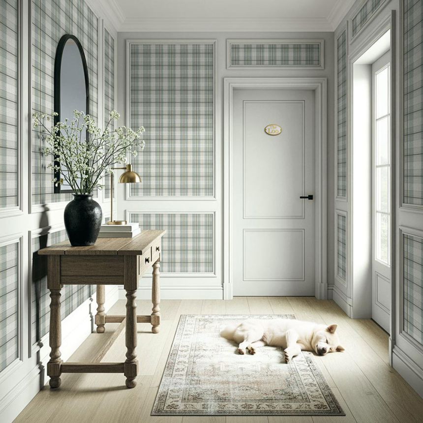 Torridon Wallpaper, Green-Gray, Blue, CA11002, Carl Robinson Edition 24: The Highlands