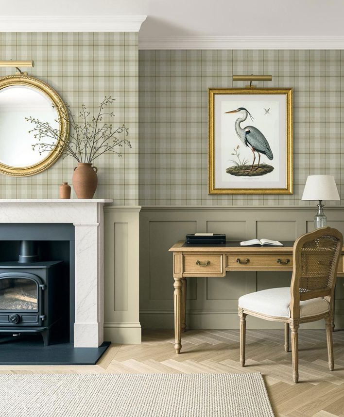 Torridon Wallpaper, Cream, Brown, CA11016, Carl Robinson Edition 24: The Highlands