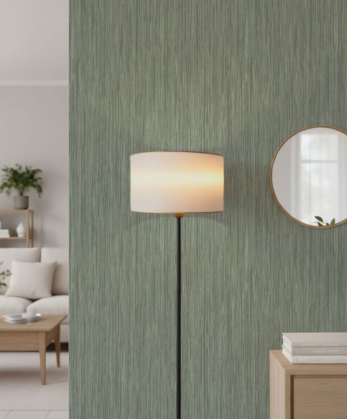 Wood-look wallpaper, green, 89057, Pia, Novamur