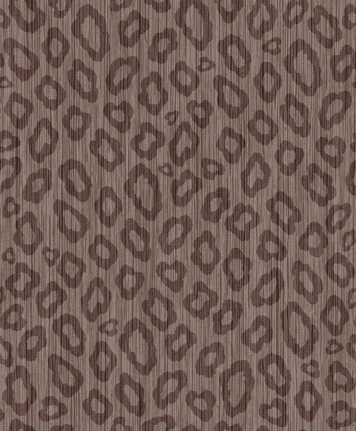 Luxury leopard-print wallpaper, brown, 89061, Pia, Novamur