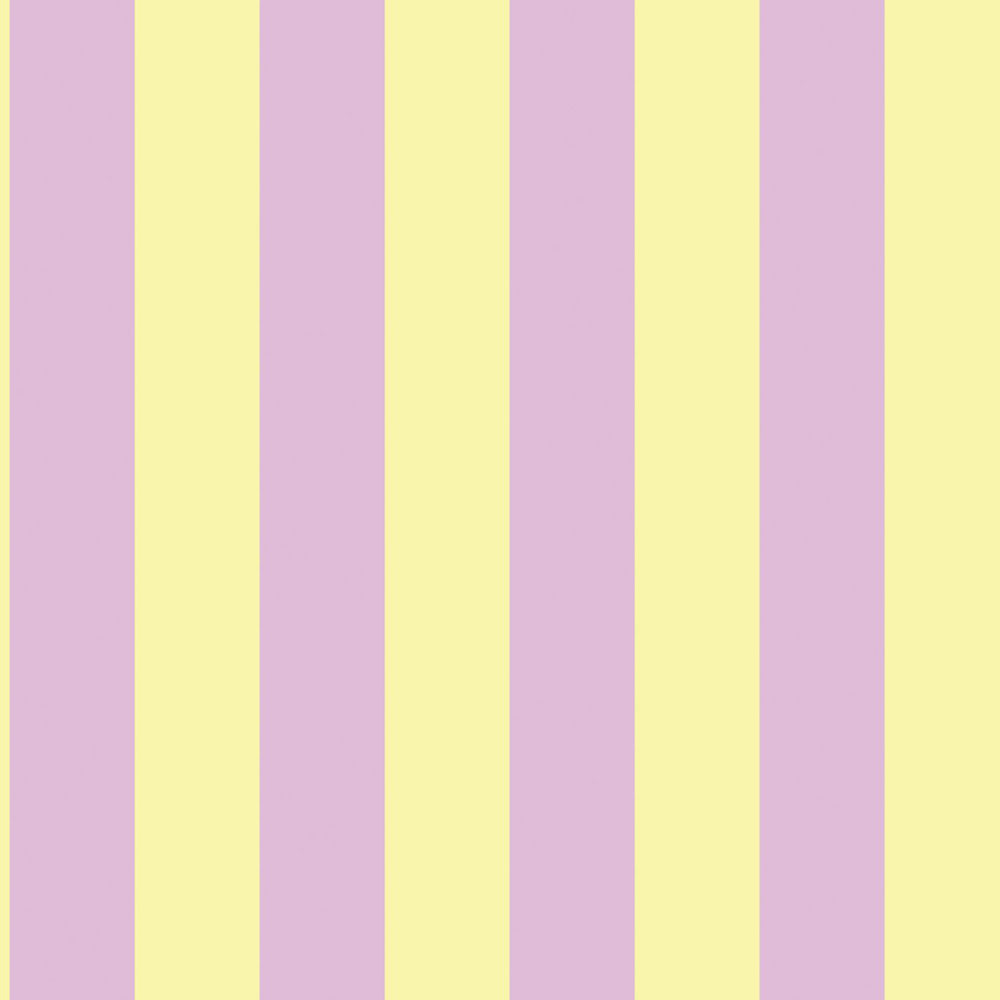 Striped wallpaper, antique pink, yellow, 139912, Color Pop, Esta Home