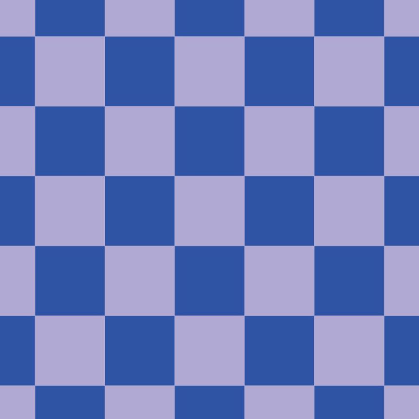 Checkered Pattern Wallpaper, Blue, Purple, 130917, Color Pop, Esta Home