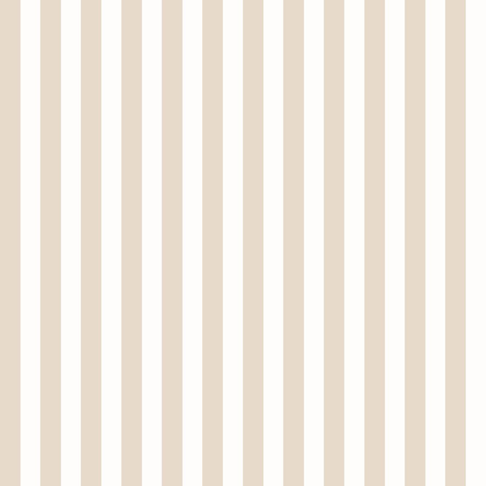 Striped wallpaper, beige and white, 130949, Color Pop, Esta Home
