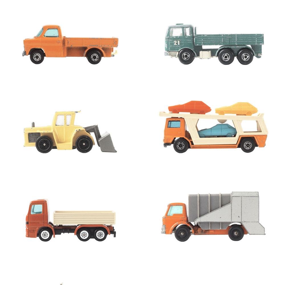 Non-woven wallpaper for boys Cars, trucks, excavators 159048, 0,5 x 9m, Forest Friends, Esta