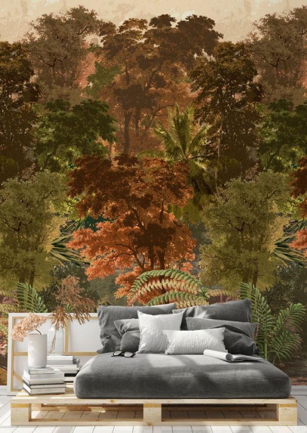 Non-woven wall mural Jungle A51802, 159 x 280 cm, One roll, one motif, Grandeco