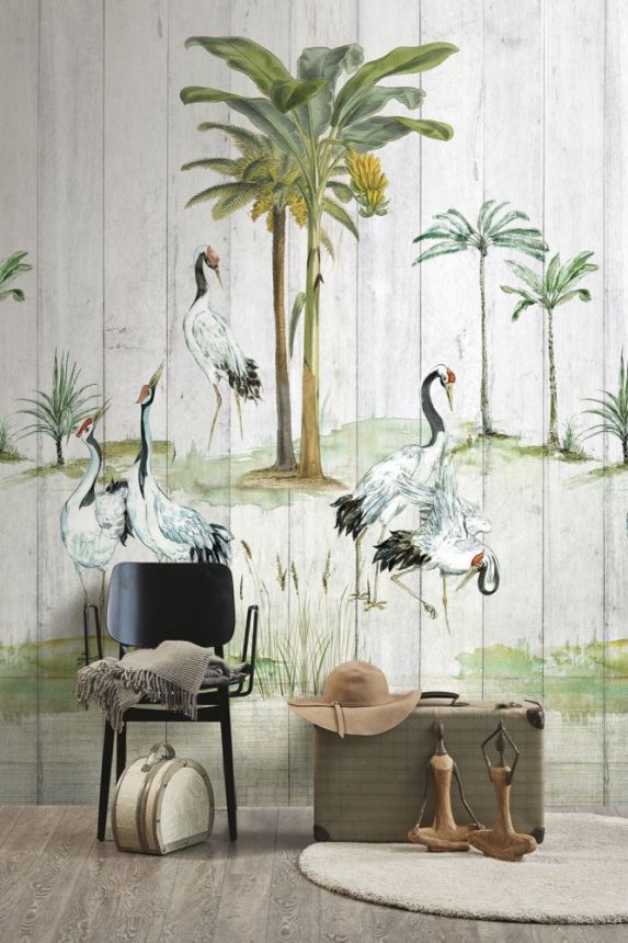 Non-woven tropiacal forest wallpaper mural  A39401, 159 x 280 cm, One roll,  Murals, Grandeco