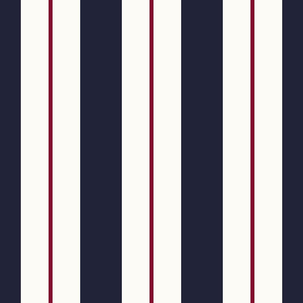 Non-woven stripes wallpaper 136415, Regatta Crew, Esta Home