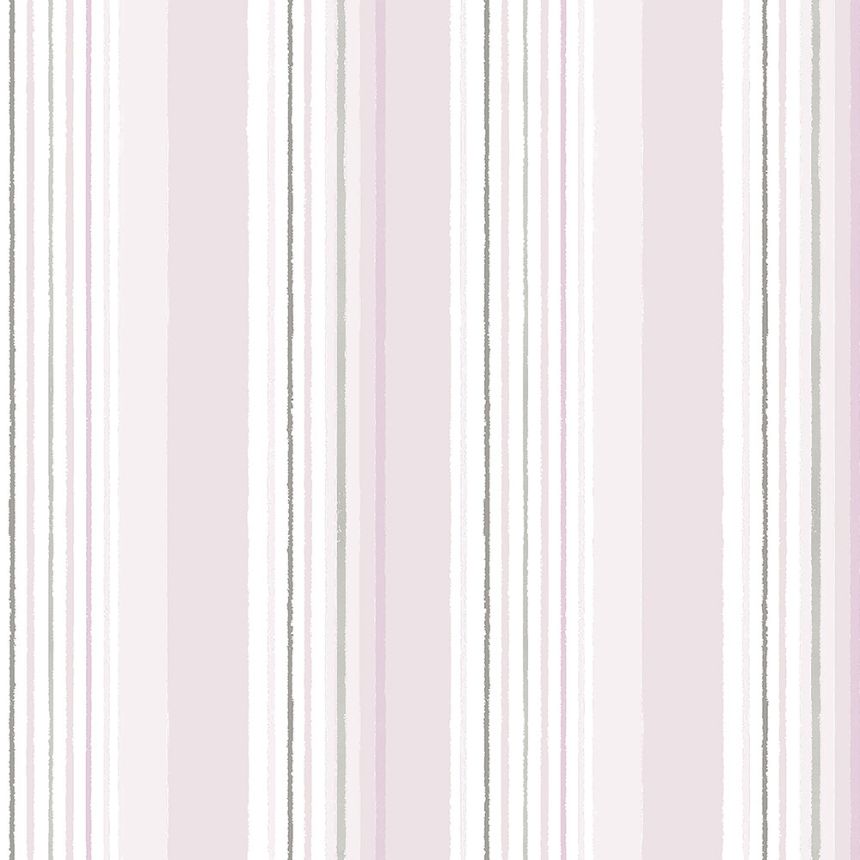 Paper striped wallpaper 3358-2, Oh lala, ICH Wallcoverings