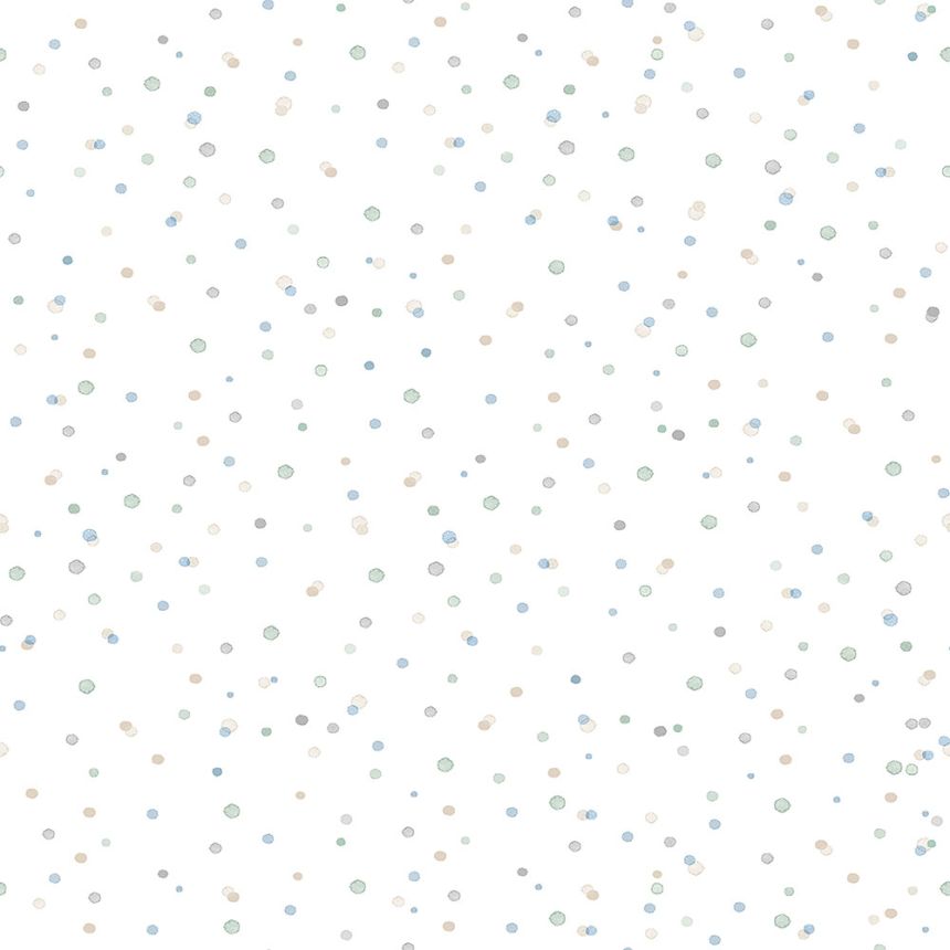 Paper children's wallpaper, spots, dots 3354-3, Oh lala, ICH Wallcoverings