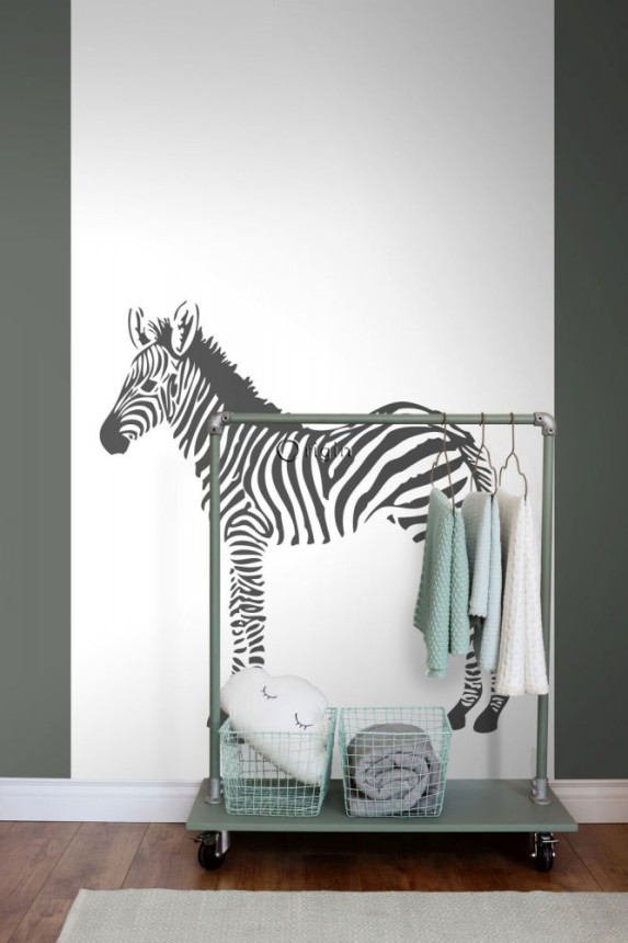 Non-woven wall mural- zebra 357217, 150x279cm, Precious, Origin