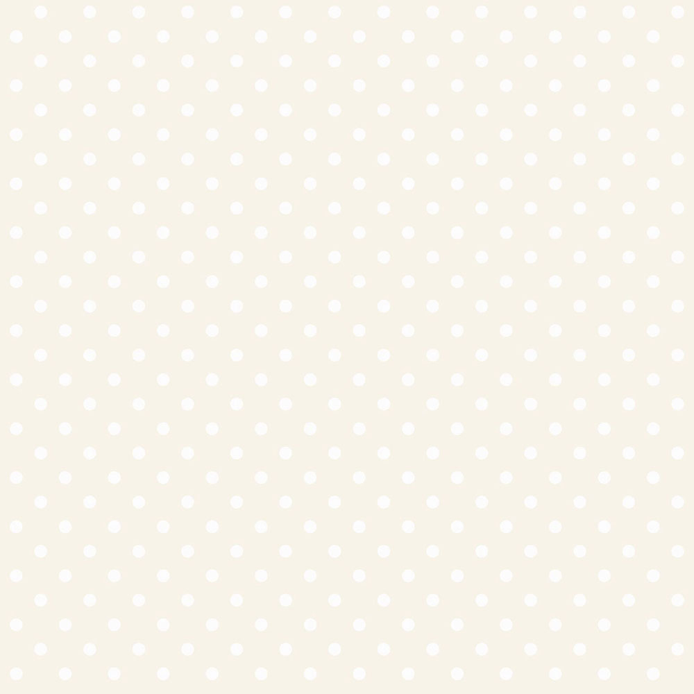 Non-woven wallpaper - white dots on a beige metallic background 346817, Precious, Origin