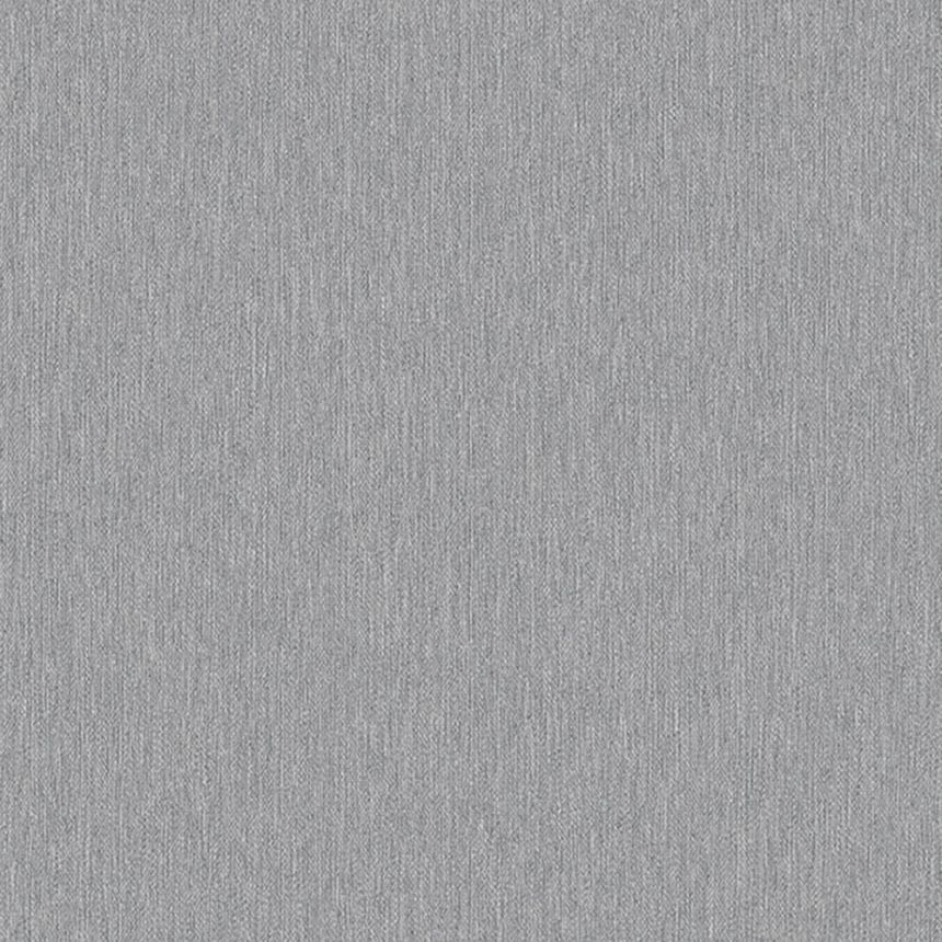 Non-woven wallpaper - imitation gray fabric - M55309 - Structures, Ugépa