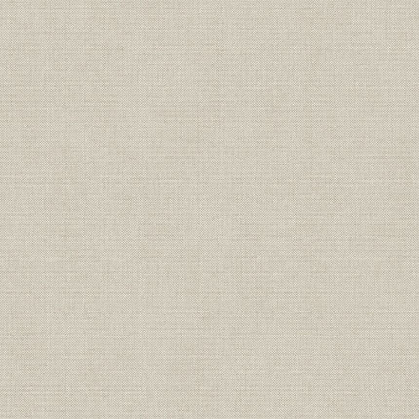 Non-woven wallpaper - beige fabric imitation - M55127 - Structures, Ugépa