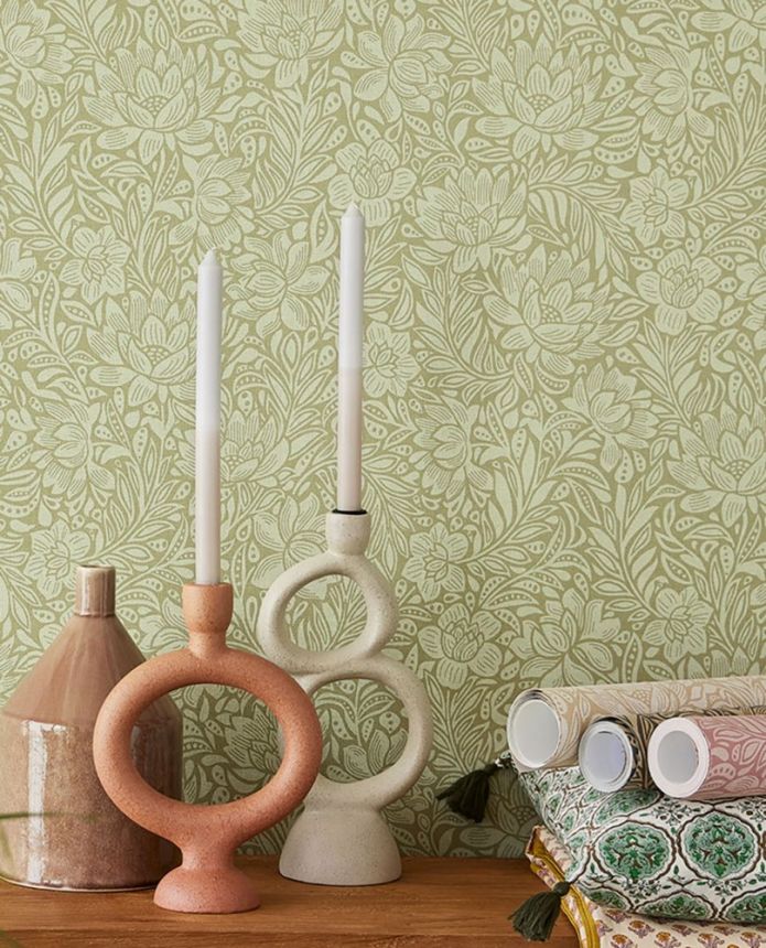 Floral non-woven wallpaper 316024, Posy, Eijffinger