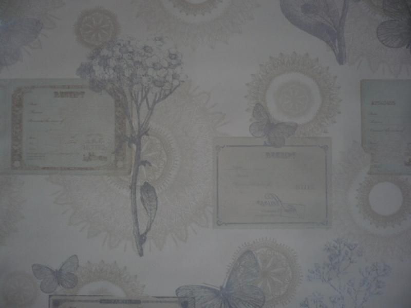 Retro style paper wallpaper Delphine 1265 Old Friends II, Vavex