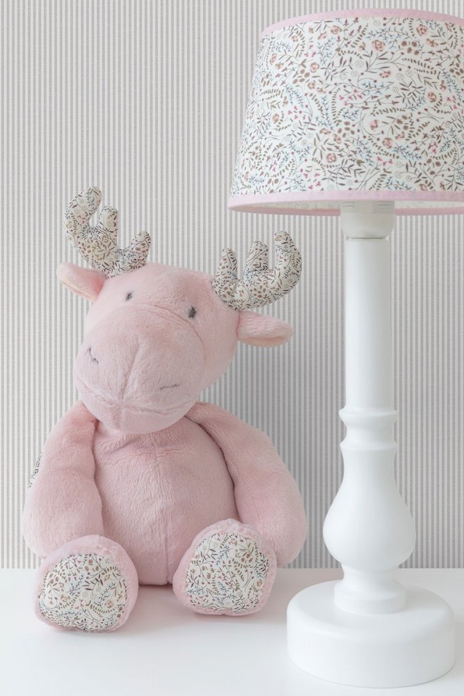 Green-white non-woven striped wallpaper LL-03-12-8, Jack´N Rose 2024, Grandeco