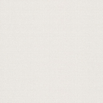 Non-woven white wallpaper with textile texture MU1201 Muse, Grandeco
