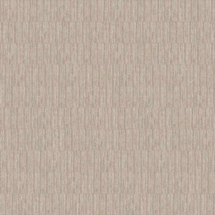 Brown non-woven wallpaper - bamboo imitation 6509-7, Batabasta, ICH Wallcoverings