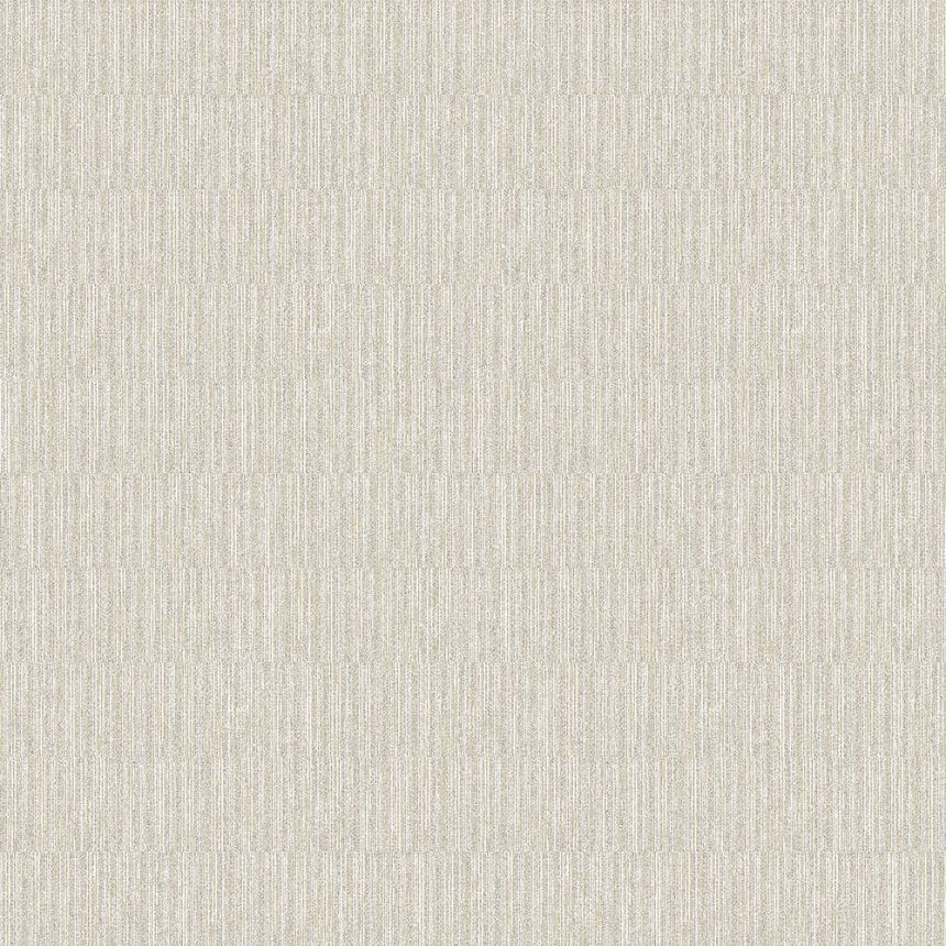 Gold-beige non-woven wallpaper - bamboo imitation 6509-5, Batabasta, ICH Wallcoverings