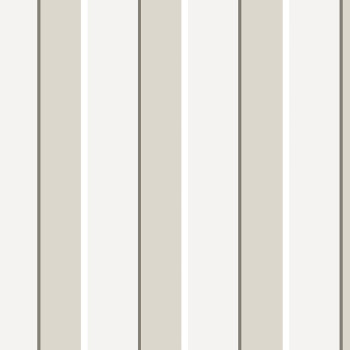Beige non-woven stripes wallpaper 6508-5, Batabasta, ICH Wallcoverings