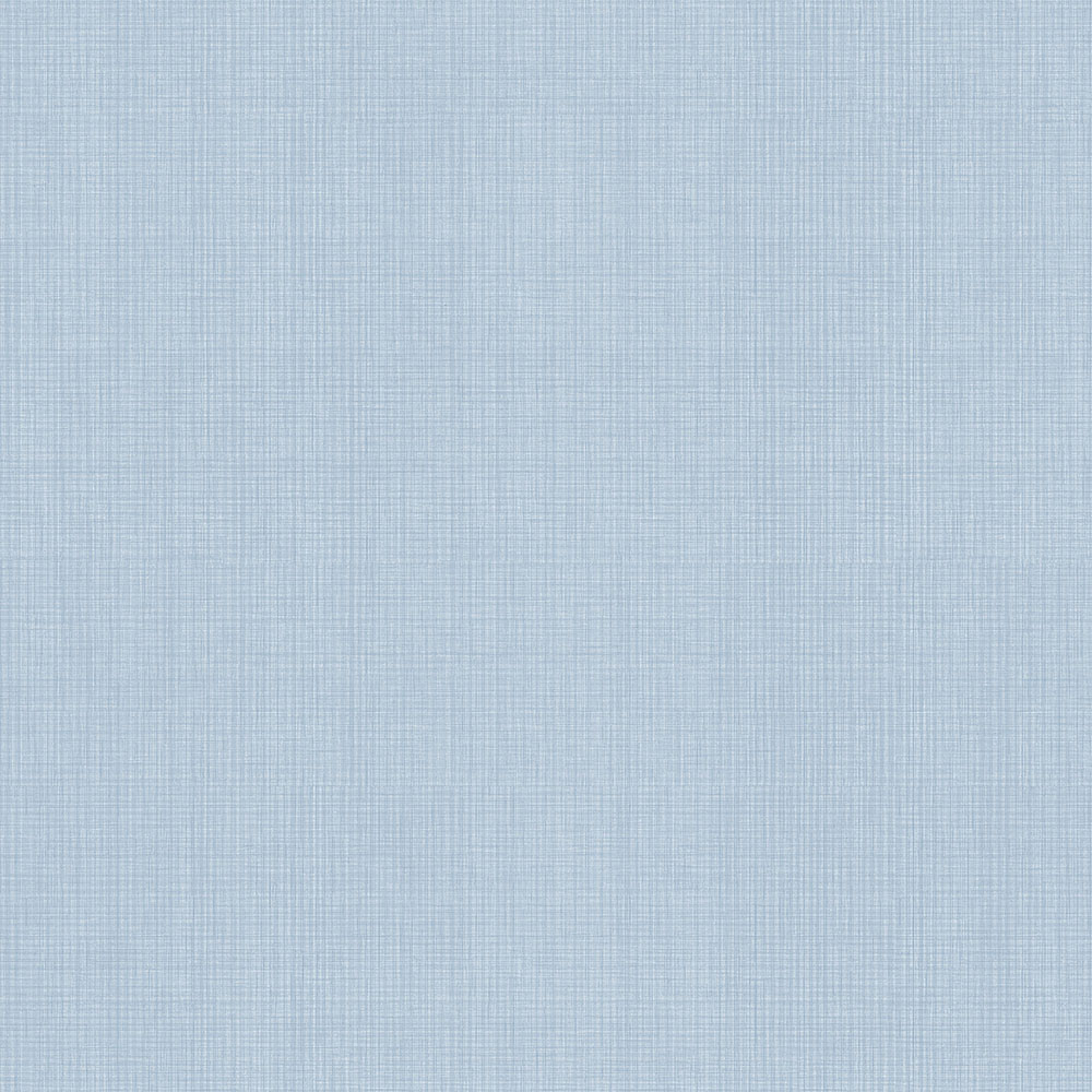 Blue monochrome wallpaper-imitation fabric 7010-4, Noa, ICH Wallcovering