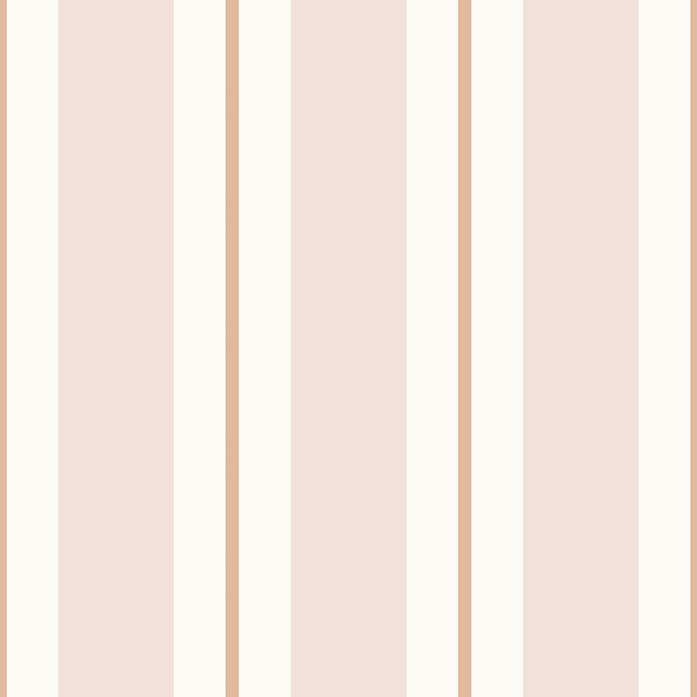Pink non-woven stripes wallpaper 7008-3, Noa, ICH Wallcoverings