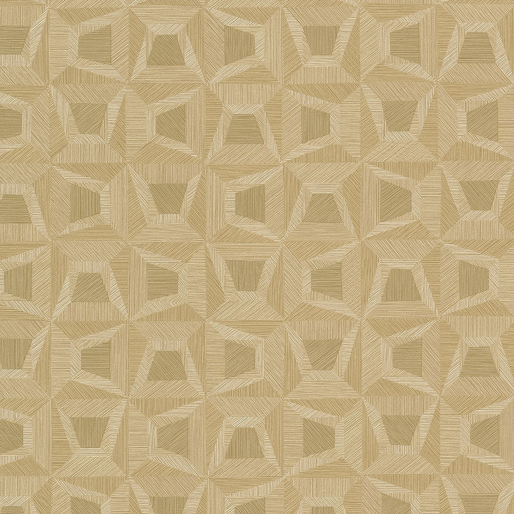 Beige non-woven geometric design wallpaper 31907, Textilia, Limonta