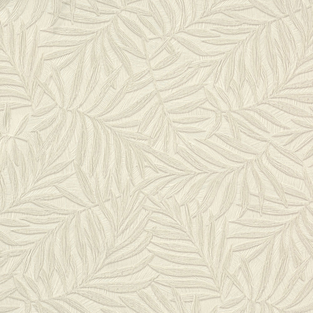 Cream color non-woven monochrome wallpaper 31801, Textilia, Limonta