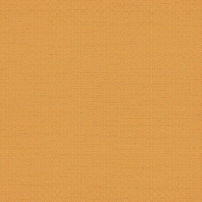 Luxury mustard geometric pattern wallpaper GR322507, Grace, Design ID