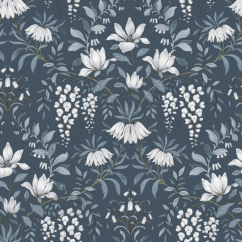 Non-woven wallpaper flowers 113404, Laura Ashley, Graham & Brown