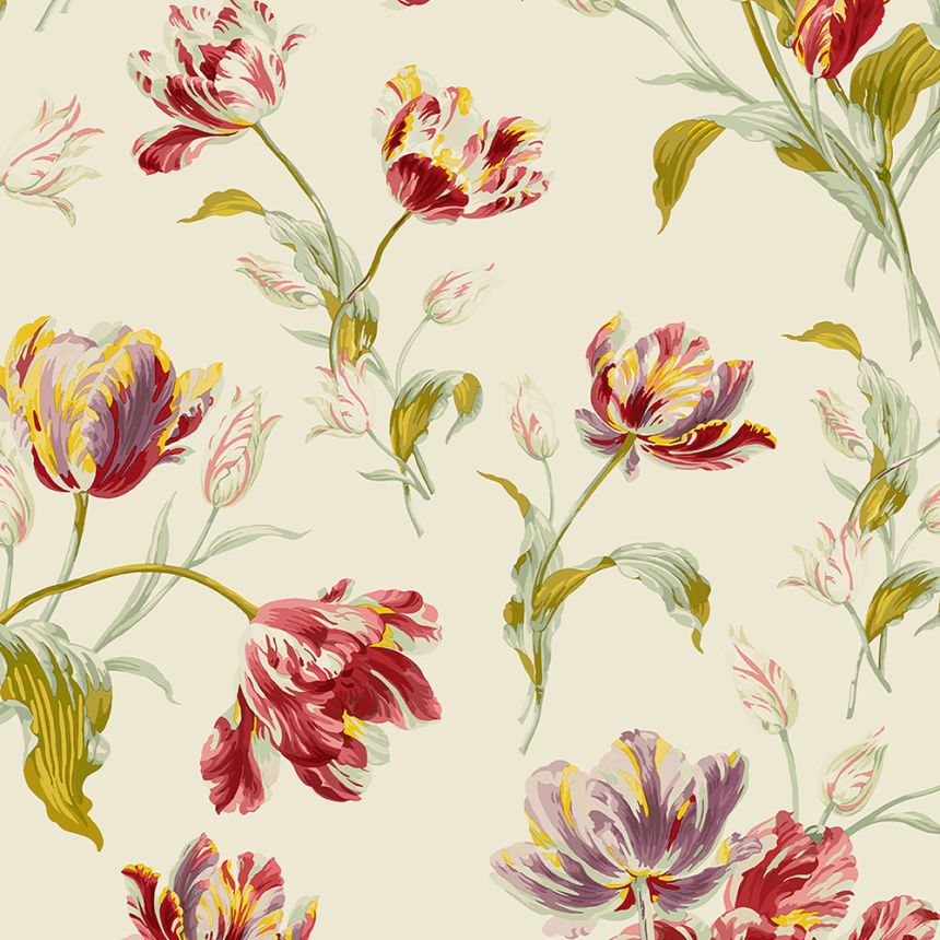 Non-woven wallpaper flowers 113400 Laura Ashley 2, Graham & Brown