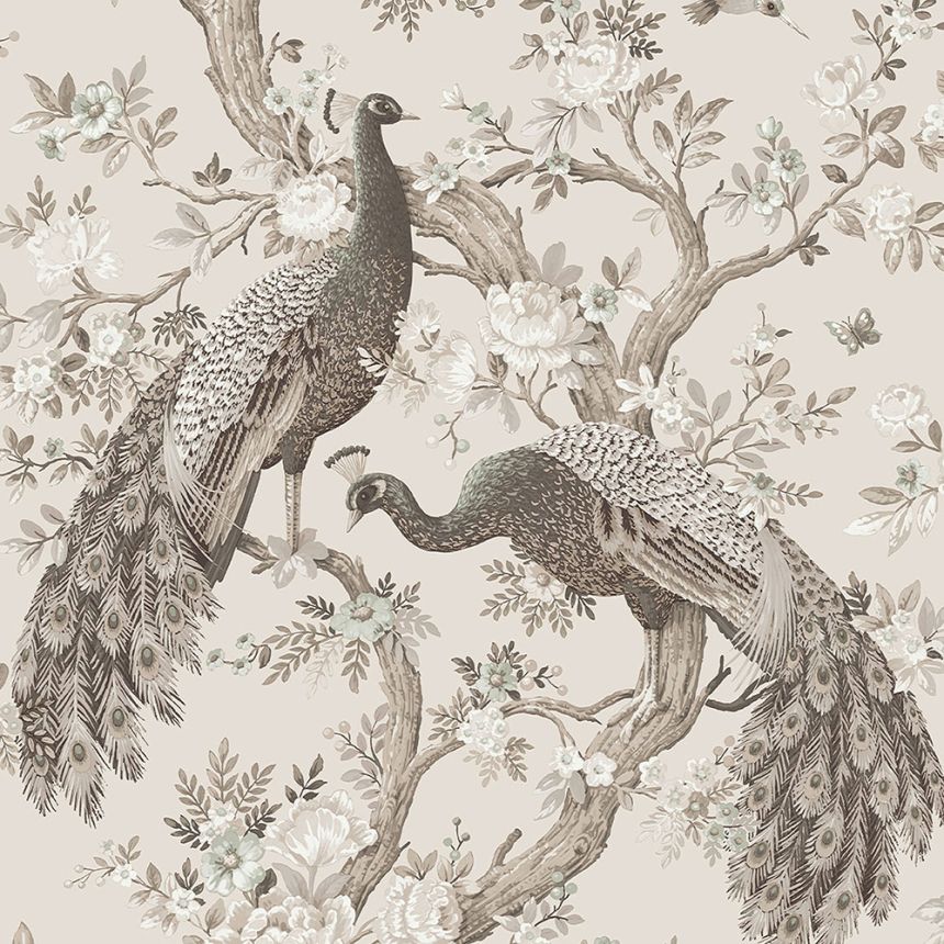 Non-woven wallpaper flowers 113399, Laura Ashley, Graham & Brown