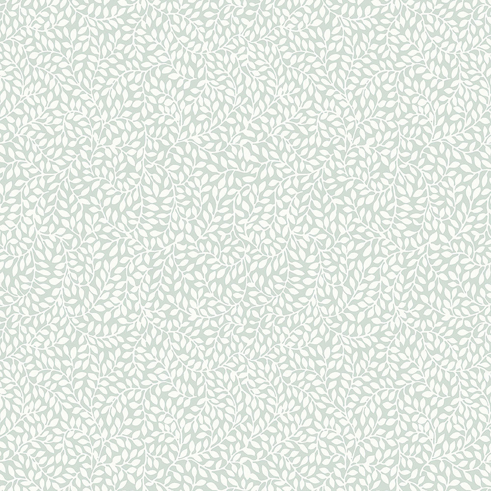 Non-woven wallpaper with white twigs  113351, Laura Ashley, Graham & Brown