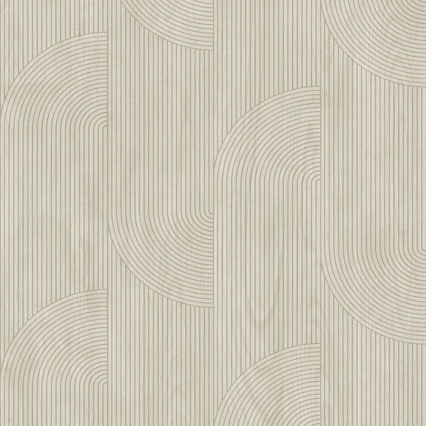 Non-woven geometric pattern wallpaper 231607, Premium Selection, Vavex