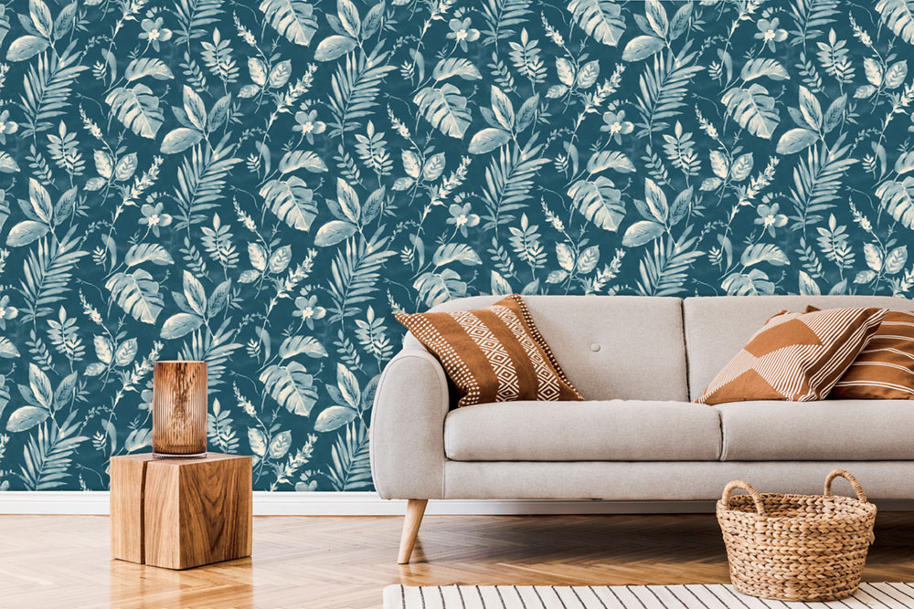Non-woven leaves wallpapers 298902, Premium Selection, Vavex