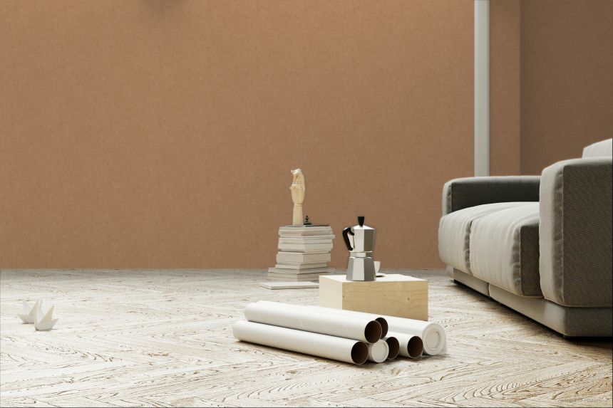 Brown wallpaper, A51520, Mural Young Edition, One roll, one motif 2, Grandeco
