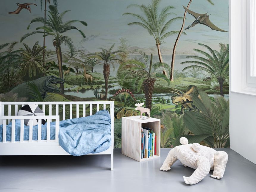 Luxury children's wall mural Dinosaurs 300437DG, 300 x 280cm, Doodleedo, BN Walls
