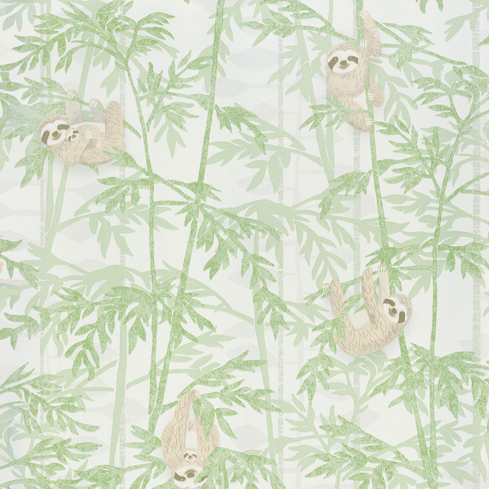Children's wallpaper with animals / sloths 220712, Doodleedo, BN Walls