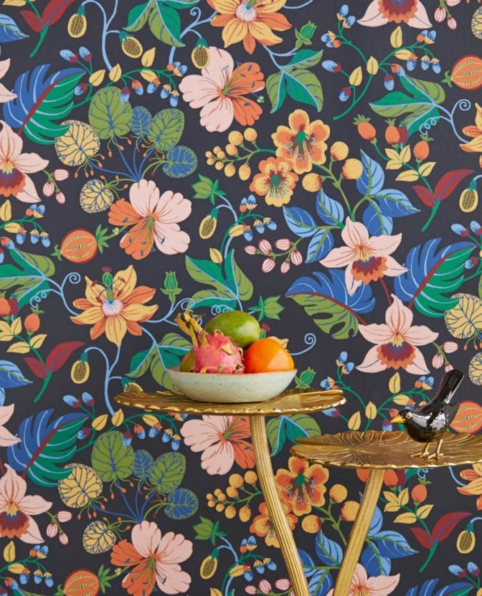 Frida Kahlo, Flowers - Non-woven wallpaper 392504, Carmen, Eijffinger
