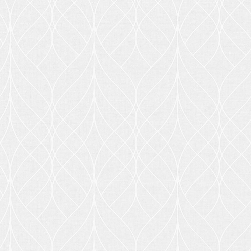 Gray geometric non-woven wallpaper, M41900, Adéle, Ugépa