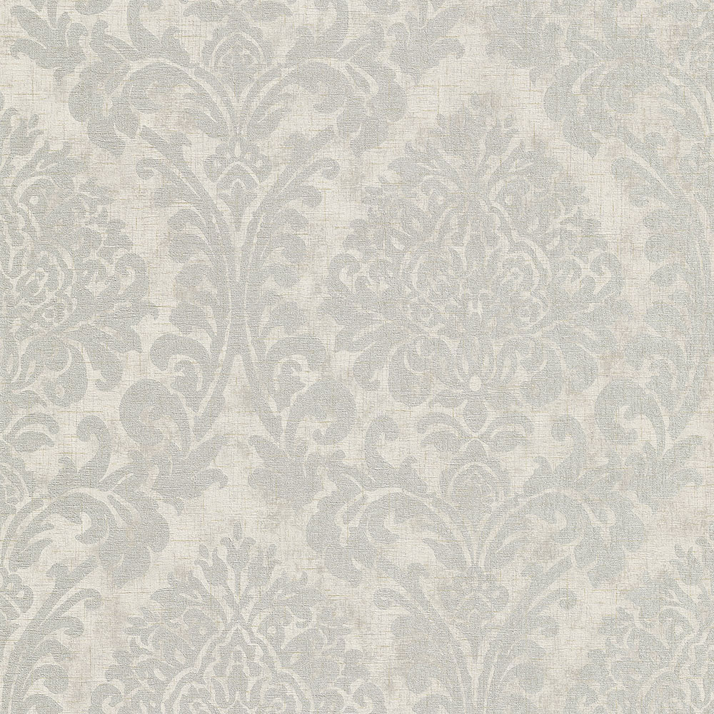 Gray wallpaper with ornaments A50105, Vavex 2024