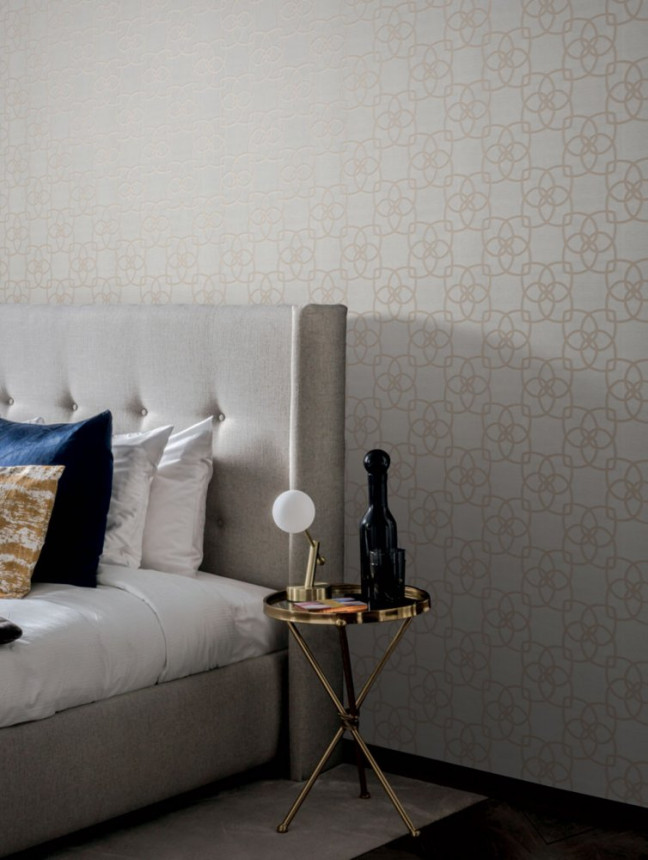 Luxury grey wallpaper with gold ornaments Y6200203, Dazzling Dimensions 2, York