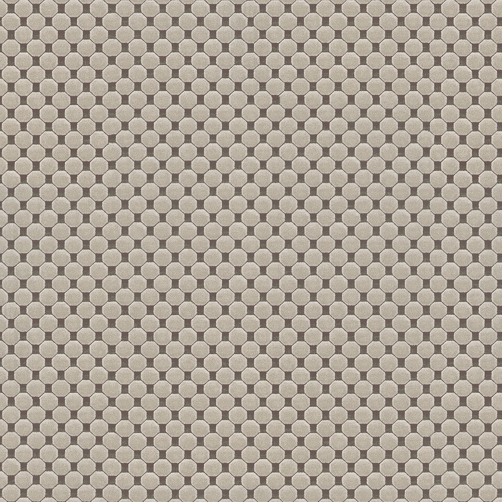 Beige geometric pattern wallpaper, 220963, Preloved, BN Walls