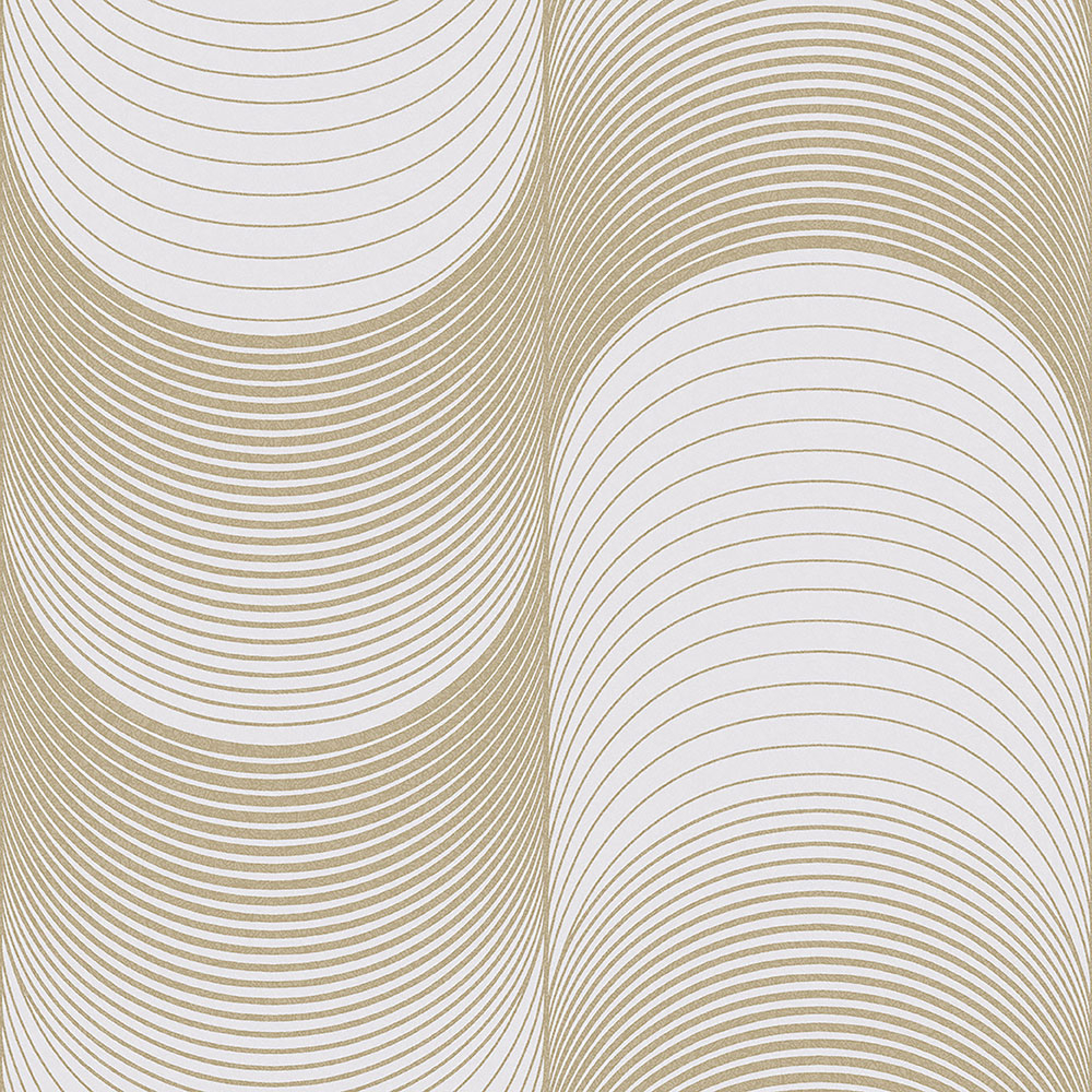 Luxury wallpaper, golden wave 115075 Eternal, Graham&Brown
