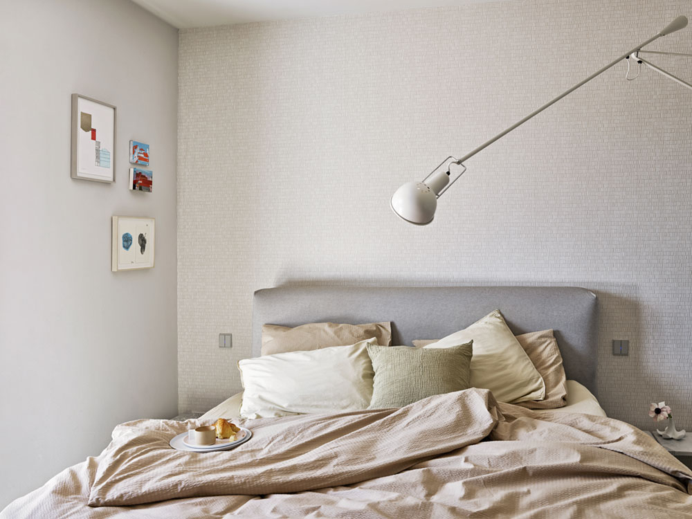 Cream-beige graphic wallpaper 221240, The Marker, BN Walls