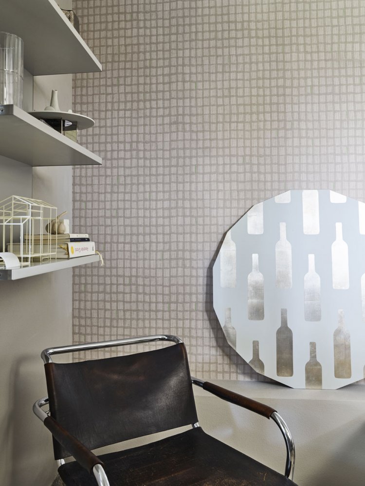 Beige graphic wallpaper 221231, The Marker, BN Walls