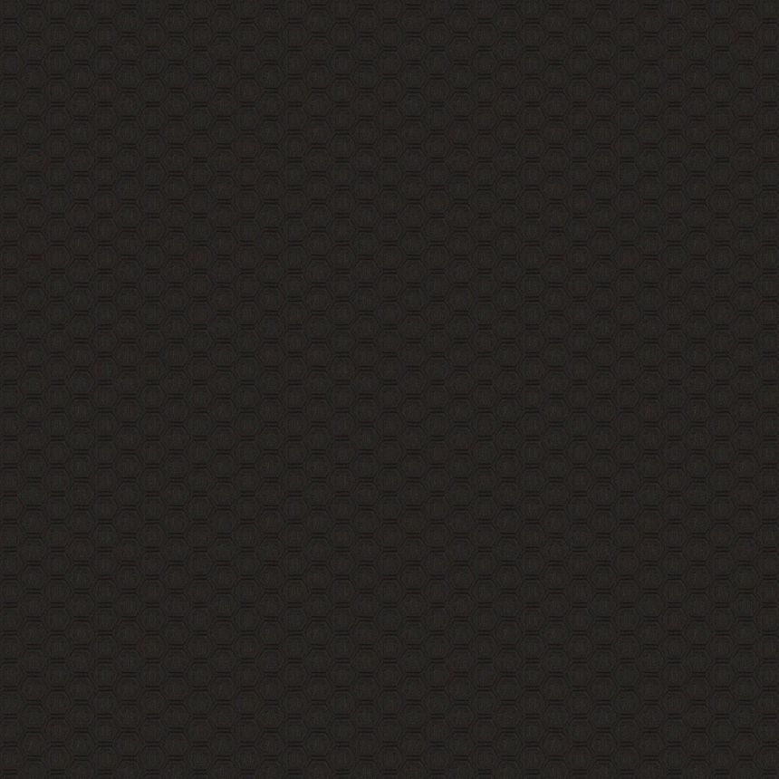 Black wallpaper with geometric patterns Z80062 Philipp Plein, Zambaiti Parati
